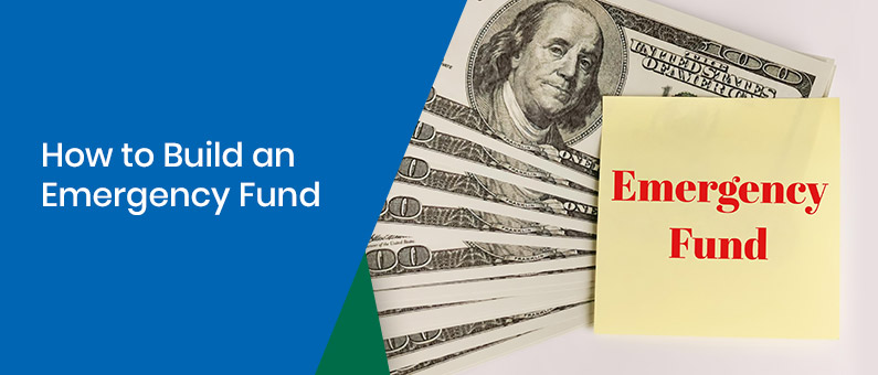How to Build An Emergency Fund - $100 bills with a note that says Emergency Fund